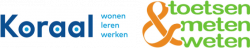 logo Koraal en logo toetsen meten en weten.
