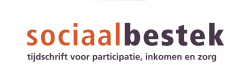Logo van het tijdschrift: Sociaal bestek.