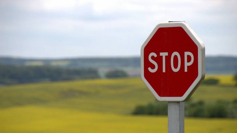 stopbord verkeer