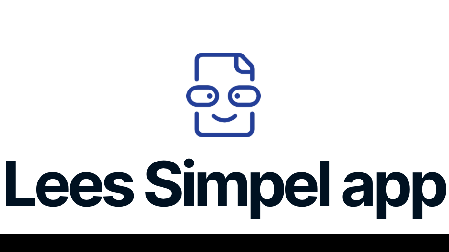 Logo van app: Lees Simpel