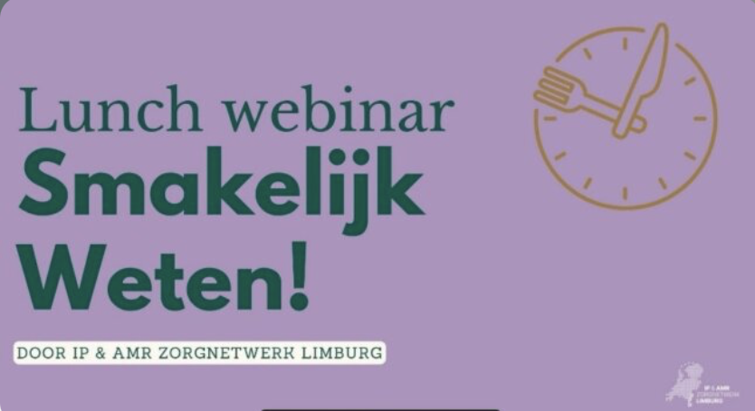 Logo van lunchwebinar Smakelijk weten.